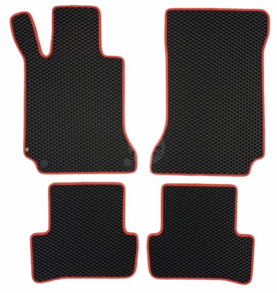 C-Class W204 07-14 black-red