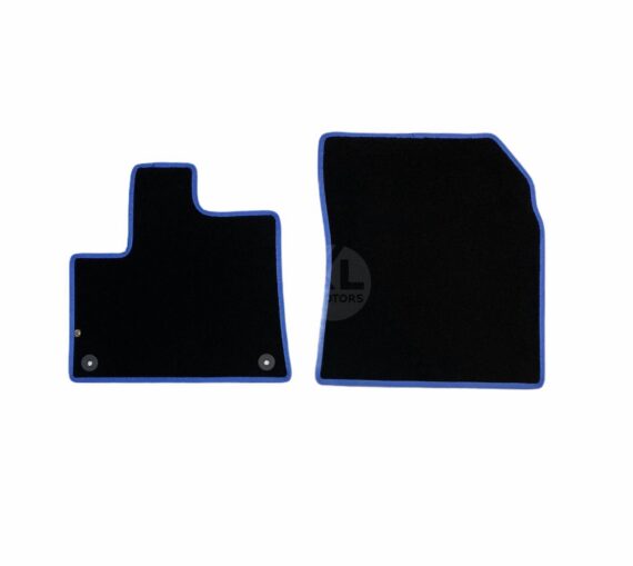 Peugeot Rifter front 19- black-blue textile
